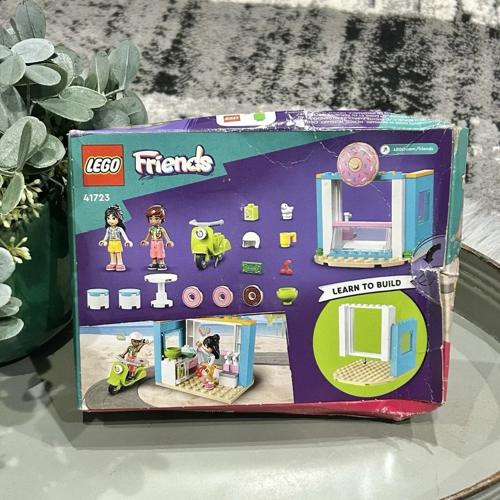 LEGO FRIENDS: Donut Shop (41723) NEW In Sealed Box Ages‎ 4+ (63 Pieces)